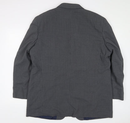Mens UK Size 48 Scott & Taylor Regular Grey Suit Jacket
