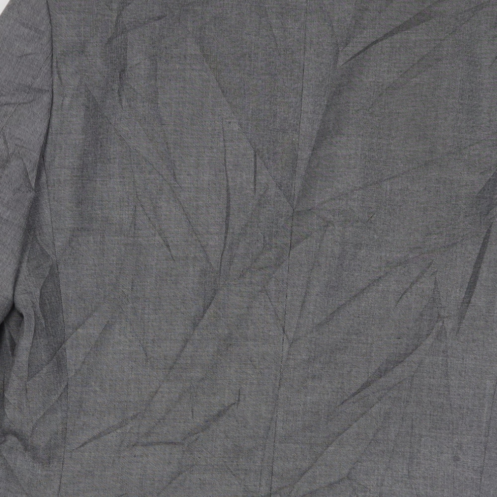 Mens UK Size 38 Limited Collection Regular Grey Suit Jacket