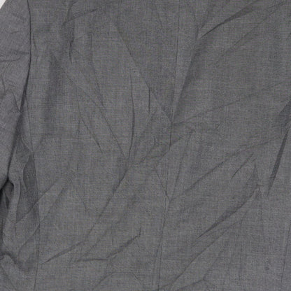 Mens UK Size 38 Limited Collection Regular Grey Suit Jacket