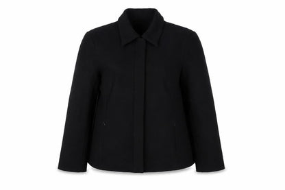Next Womens Blue Jacket Size 8 Zip - Zip Pockets