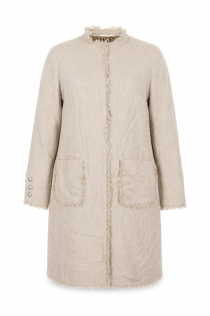 Womens UK Size 10 Per Una Beige Jacket