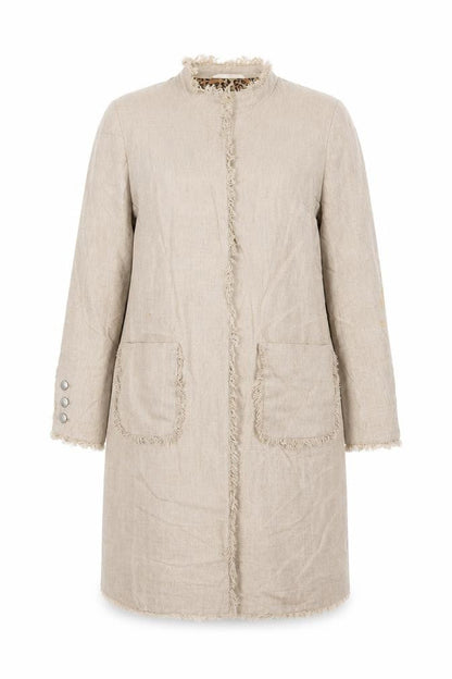 Womens UK Size 10 Per Una Beige Jacket