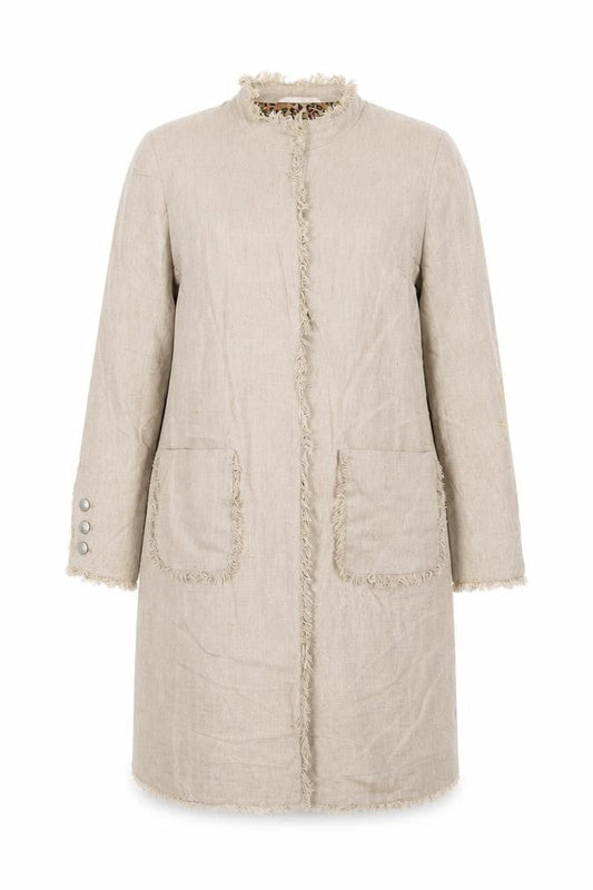 Womens UK Size 10 Per Una Beige Jacket