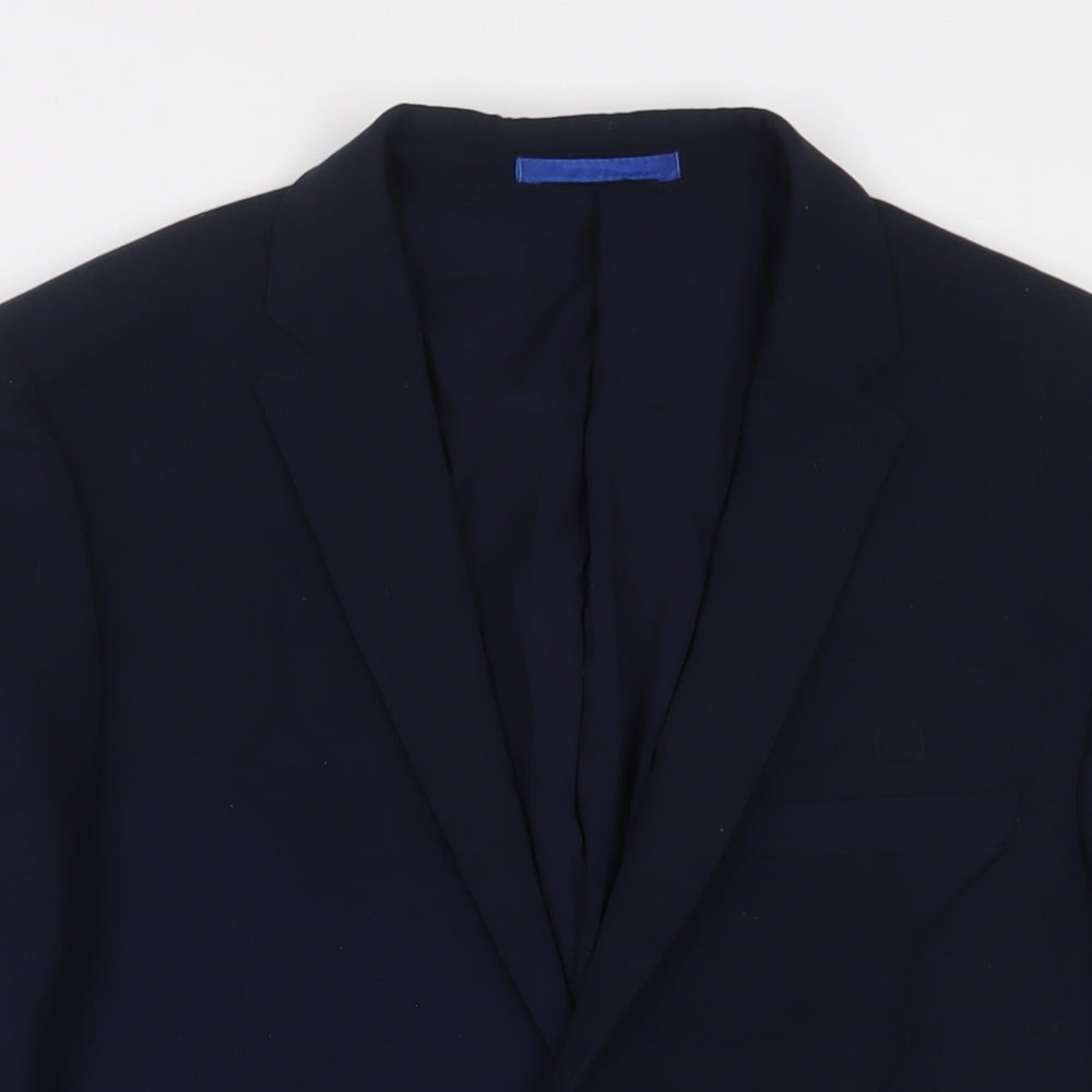 Mens UK Size 40 OneSixFive Regular Blue Suit Jacket