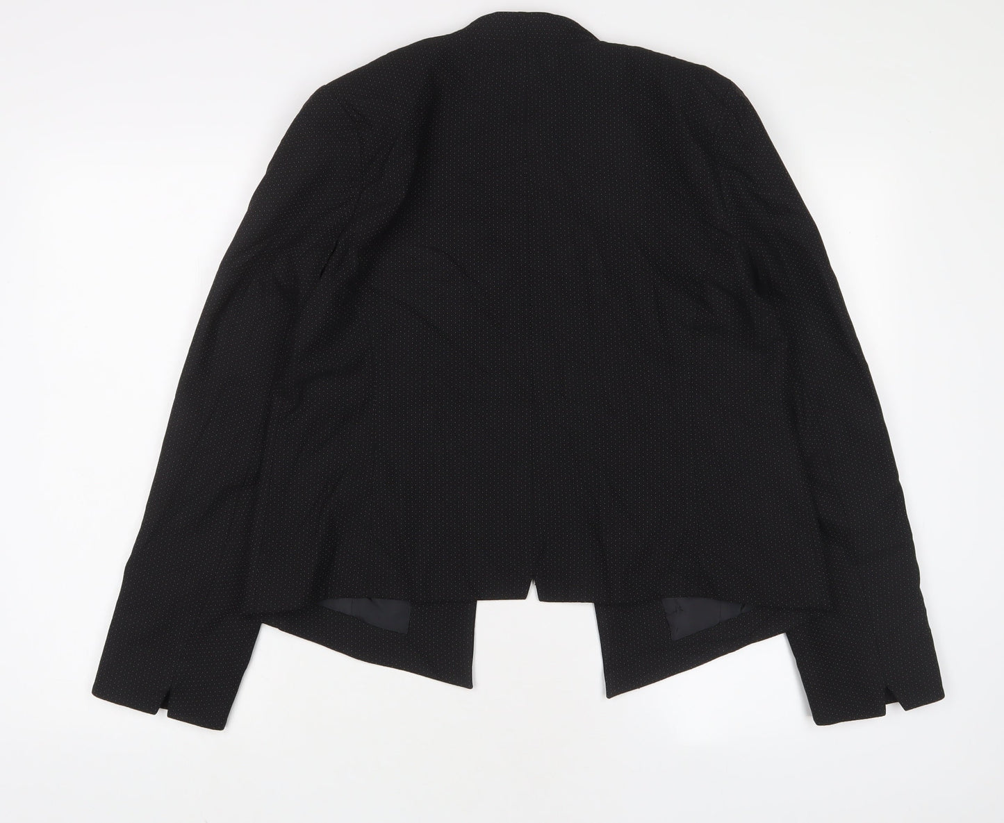 Womens UK Size 16 Oasis Black Jacket