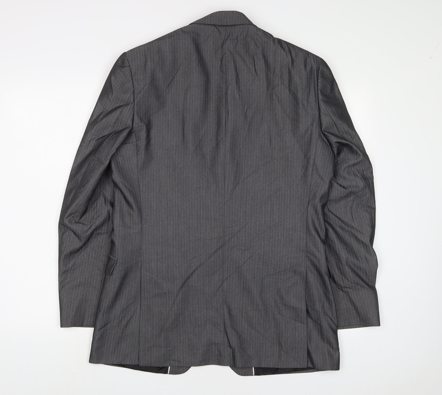 Mens UK Size 40 Limehaus Regular Grey Suit Jacket
