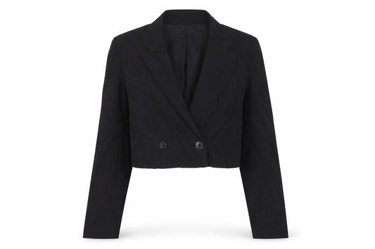 Womens UK Size S Stradivarius Black Jacket