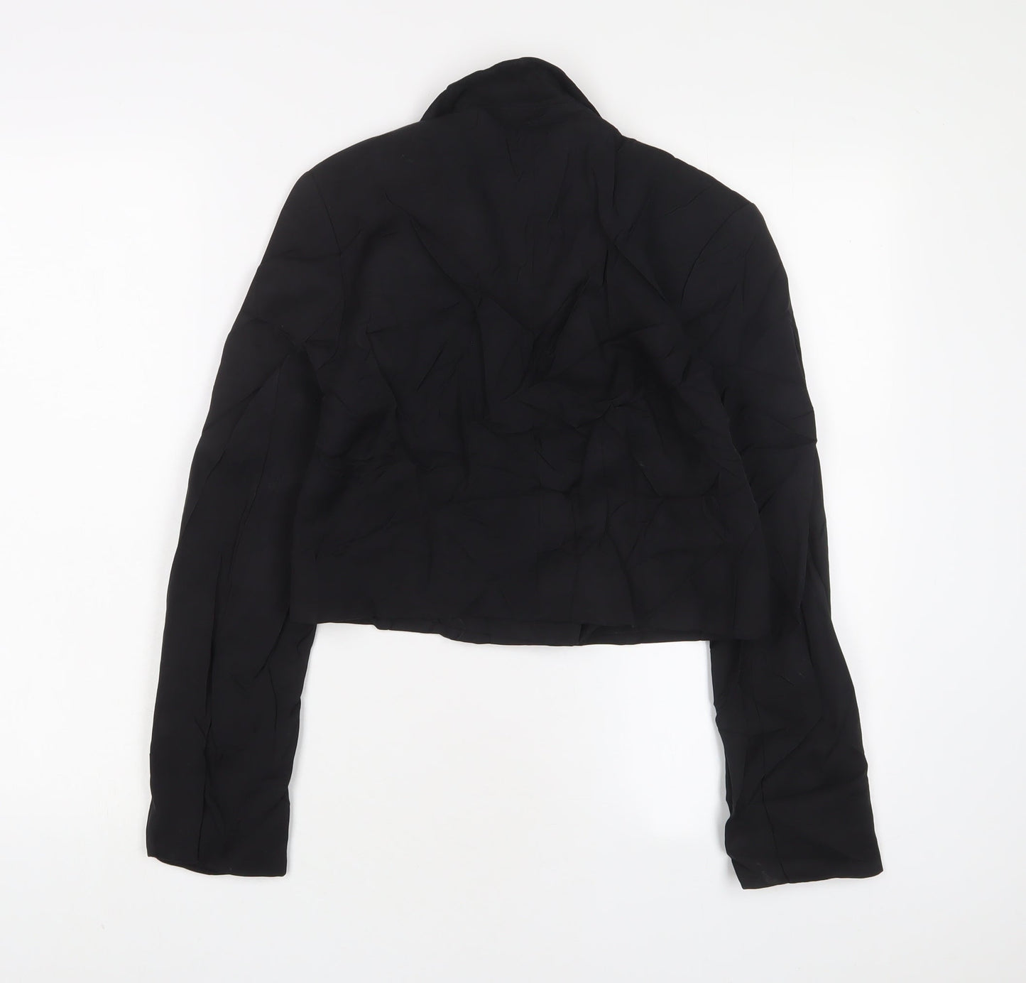 Womens UK Size S Stradivarius Black Jacket