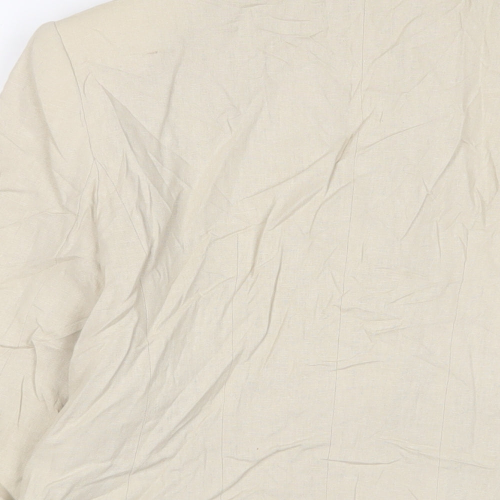 Womens UK Size 16 BHS Beige Jacket