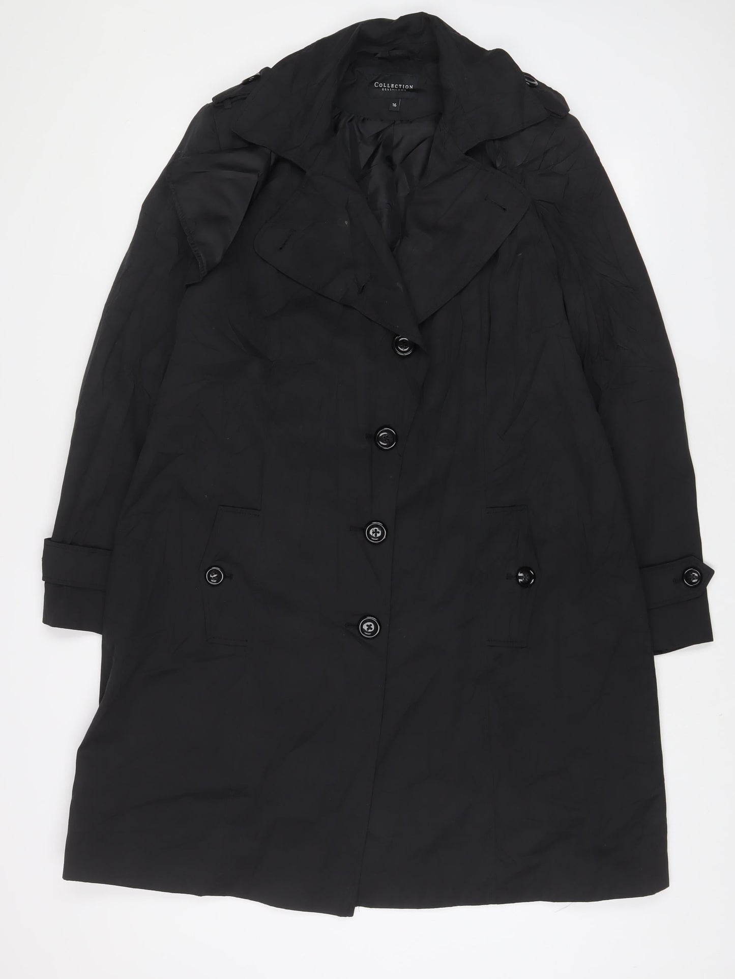 Womens UK Size 16 Debenhams Black Jacket