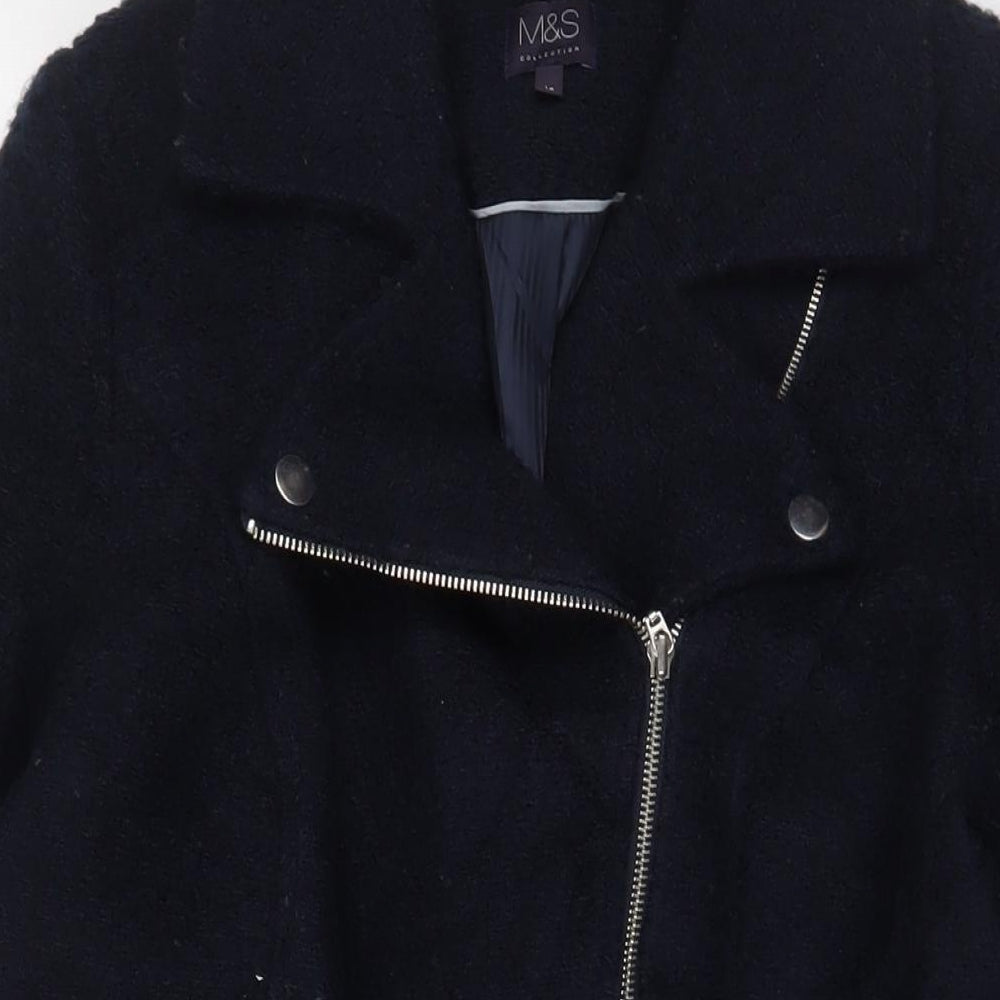 Womens UK Size 14 Marks and Spencer Blue Jacket
