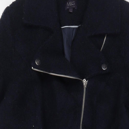 Womens UK Size 14 Marks and Spencer Blue Jacket