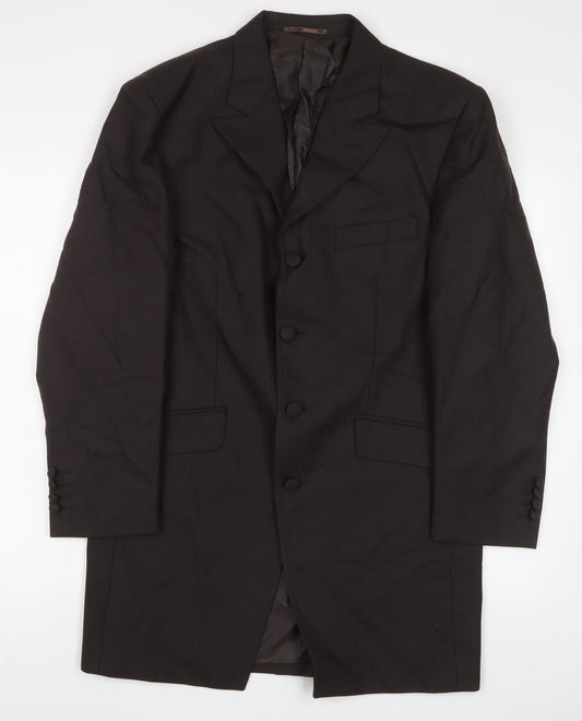 Torre Womens Brown Jacket Blazer Size 10 Button