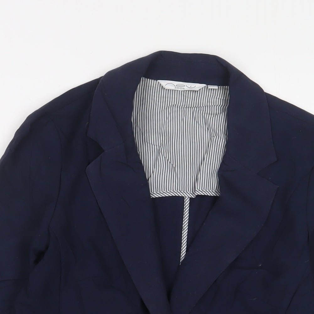 Womens UK Size 12 New Look Blue Jacket