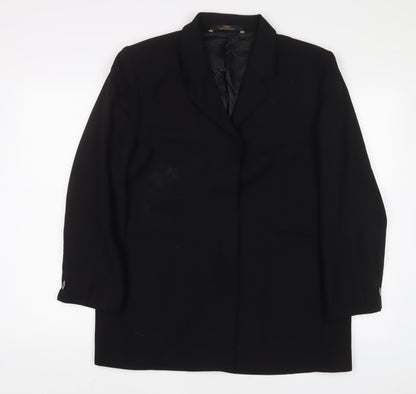 Womens UK Size 18 Marks and Spencer Black Jacket