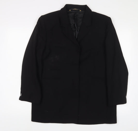 Womens UK Size 18 Marks and Spencer Black Jacket