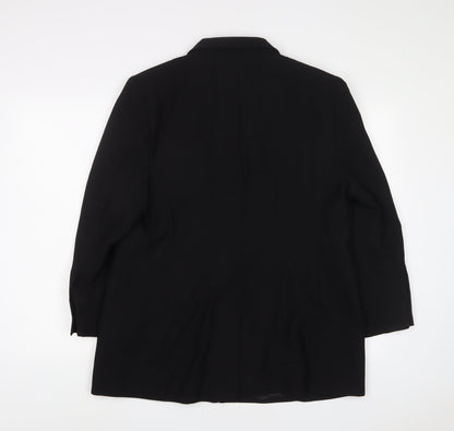 Womens UK Size 18 Marks and Spencer Black Jacket