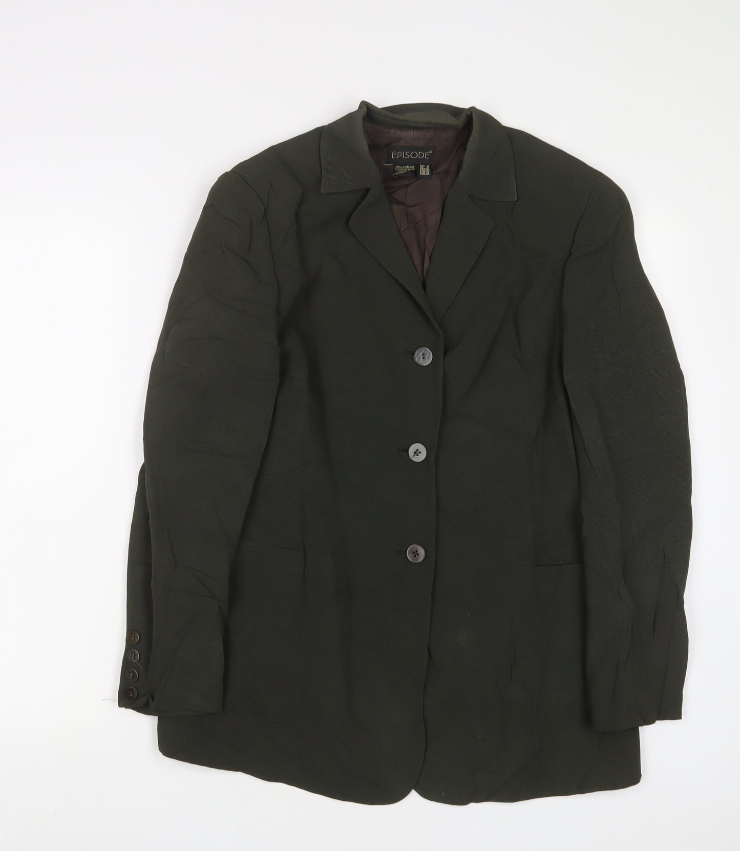 Womens UK Size 10 Episode Green Jacket