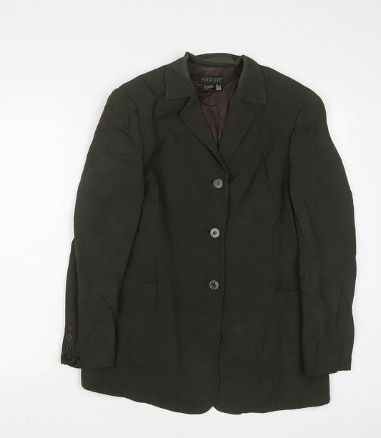 Womens UK Size 10 Episode Green Jacket