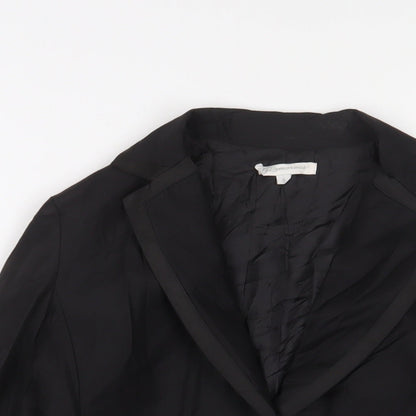 Glamorous Womens Black Jacket Blazer Size 8 Button