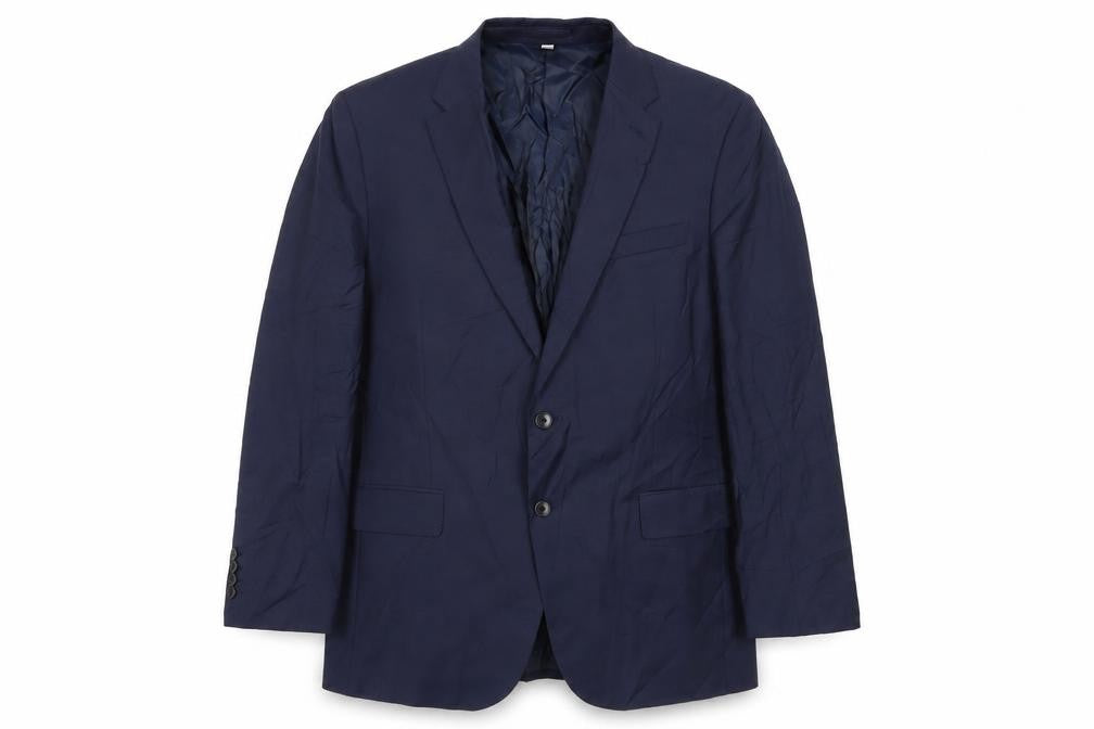 Mens UK Size 44 Autograph Regular Blue Suit Jacket