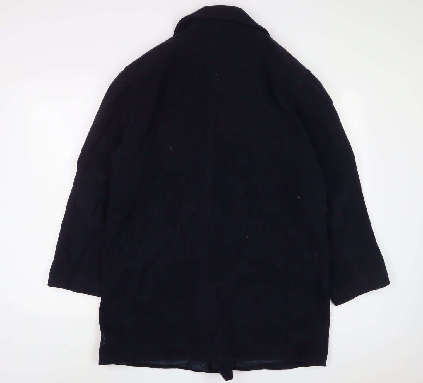 Womens UK Size 14 BHS Blue Overcoat