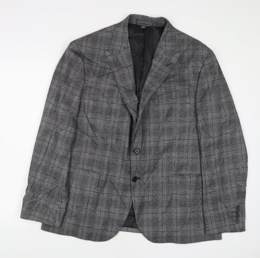 Mens UK Size 44 Marks and Spencer Regular Grey Suit Jacket