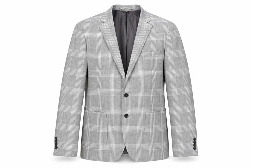 Mens UK Size 42 Marks and Spencer Regular Grey Suit Jacket