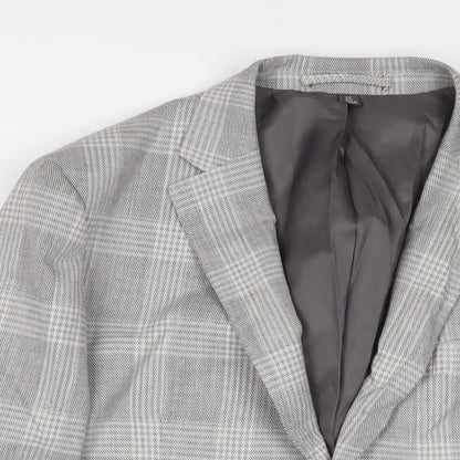 Mens UK Size 42 Marks and Spencer Regular Grey Suit Jacket