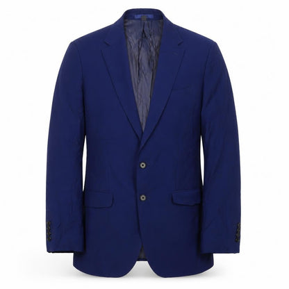 Mens UK Size 38 Marks and Spencer Regular Blue Suit Jacket