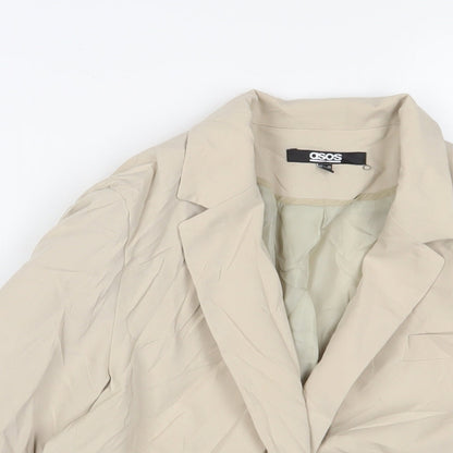Womens UK Size 10 ASOS Beige Jacket