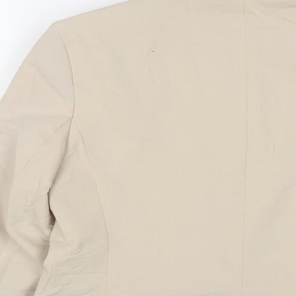 Womens UK Size 10 ASOS Beige Jacket