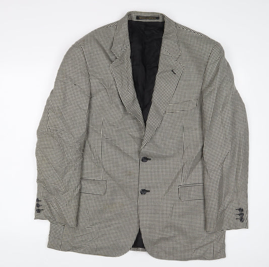 Mens UK Size 42 Marks and Spencer Regular Beige Suit Jacket
