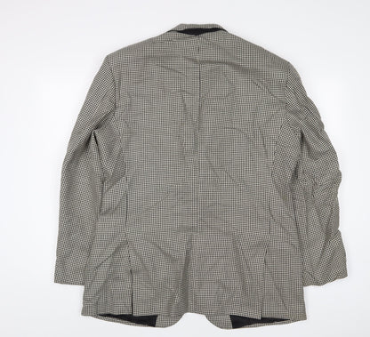 Mens UK Size 42 Marks and Spencer Regular Beige Suit Jacket
