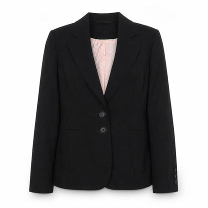 Next Womens Black Jacket Blazer Size 8 Button