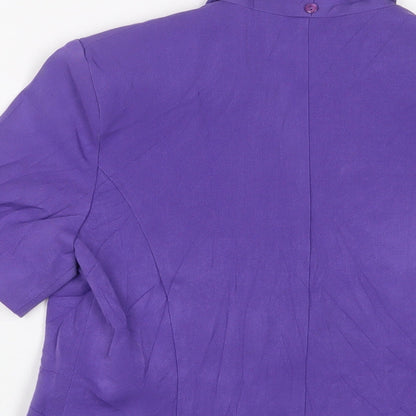 Womens UK Size 10 Debenhams Purple Jacket