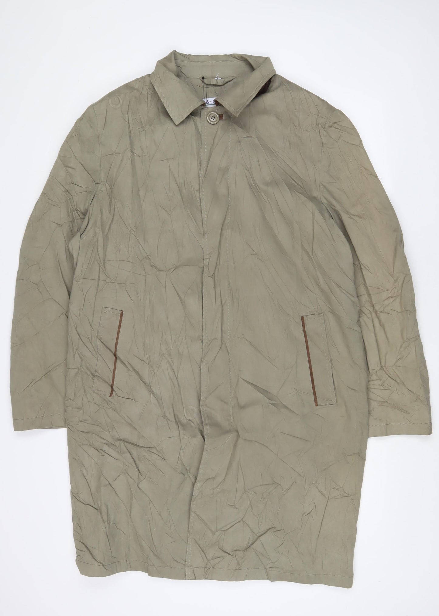 Mens UK Size L PETER CHRISTIAN Green Jacket