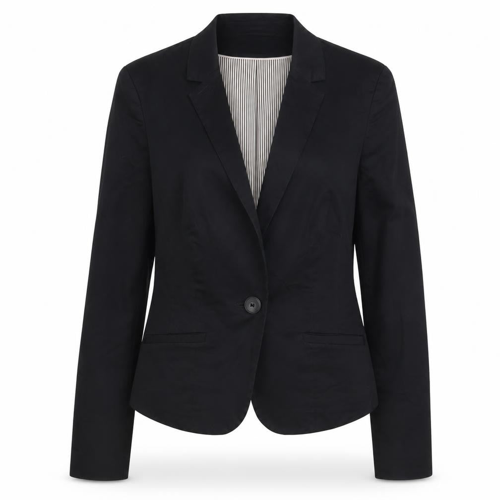 Womens UK Size 8 H&M Black Jacket