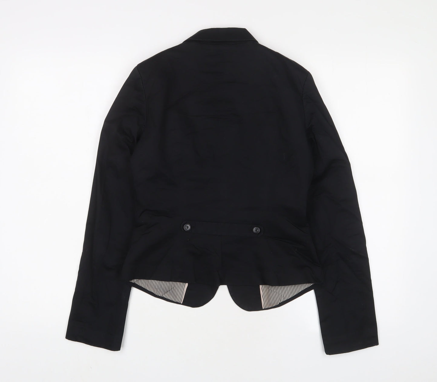 Womens UK Size 8 H&M Black Jacket