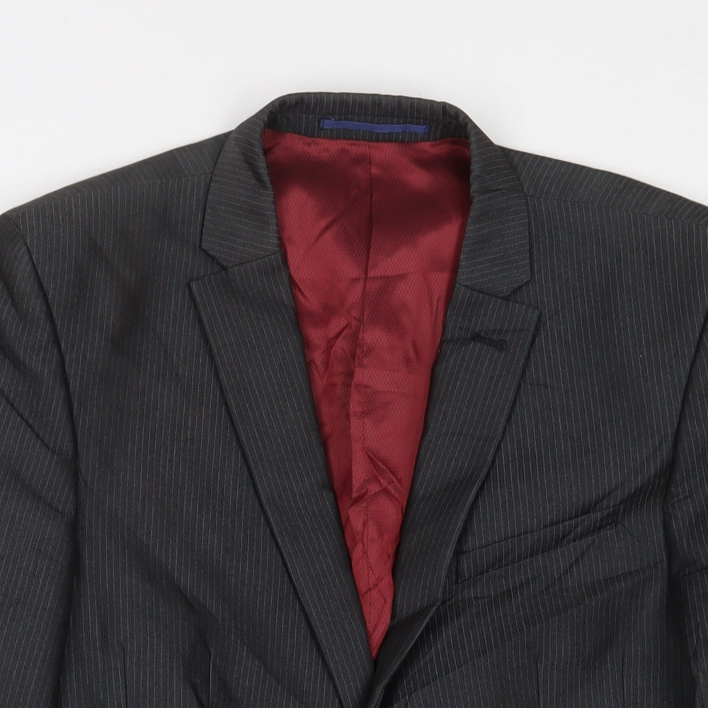 Mens UK Size 38 NEXT Regular Grey Suit Jacket
