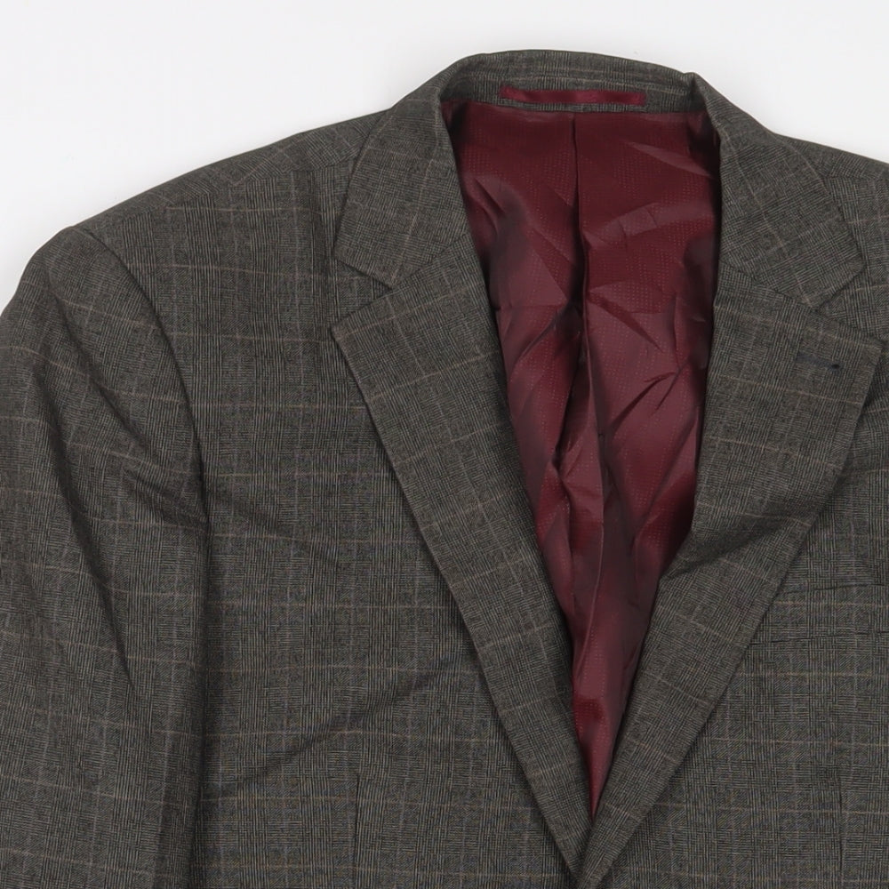 Mens UK Size 38 NEXT Regular Grey Suit Jacket