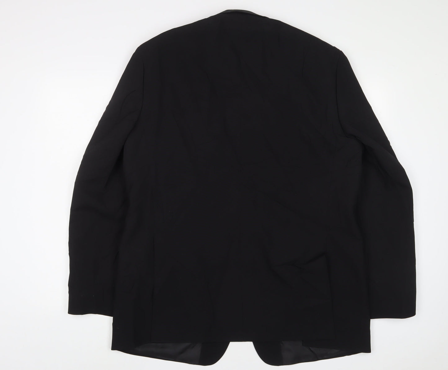 Mens UK Size 44 Greenwoods Regular Black Suit Jacket