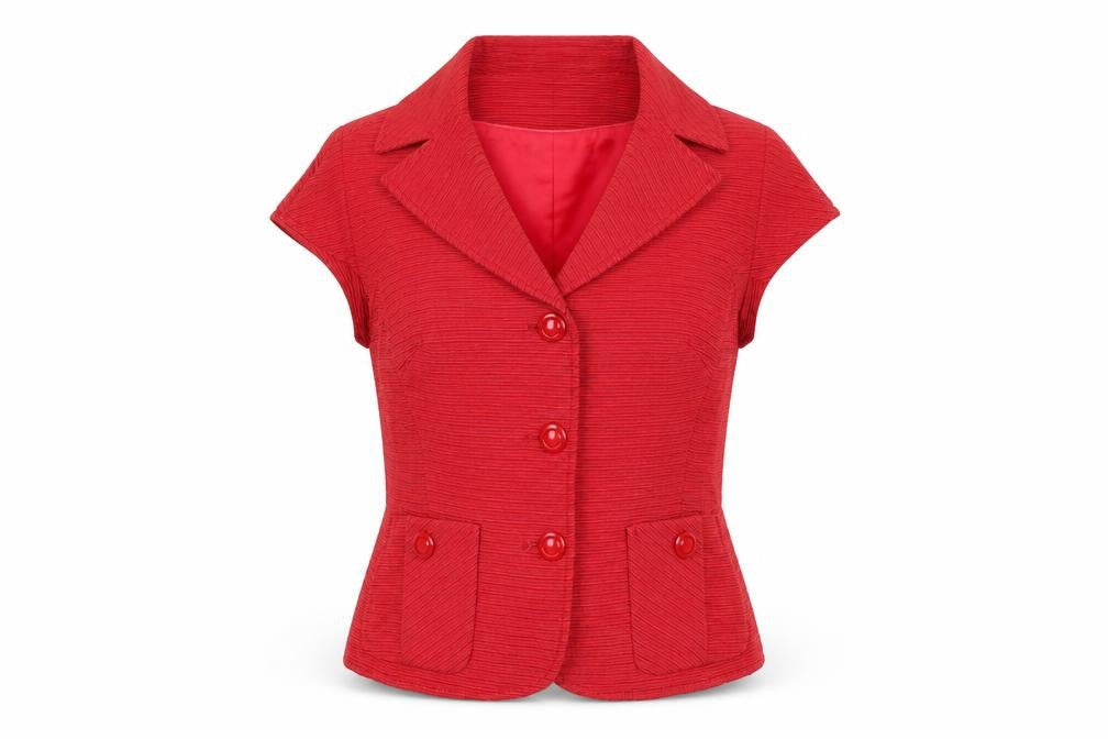 Womens UK Size 12 Principles Red Jacket