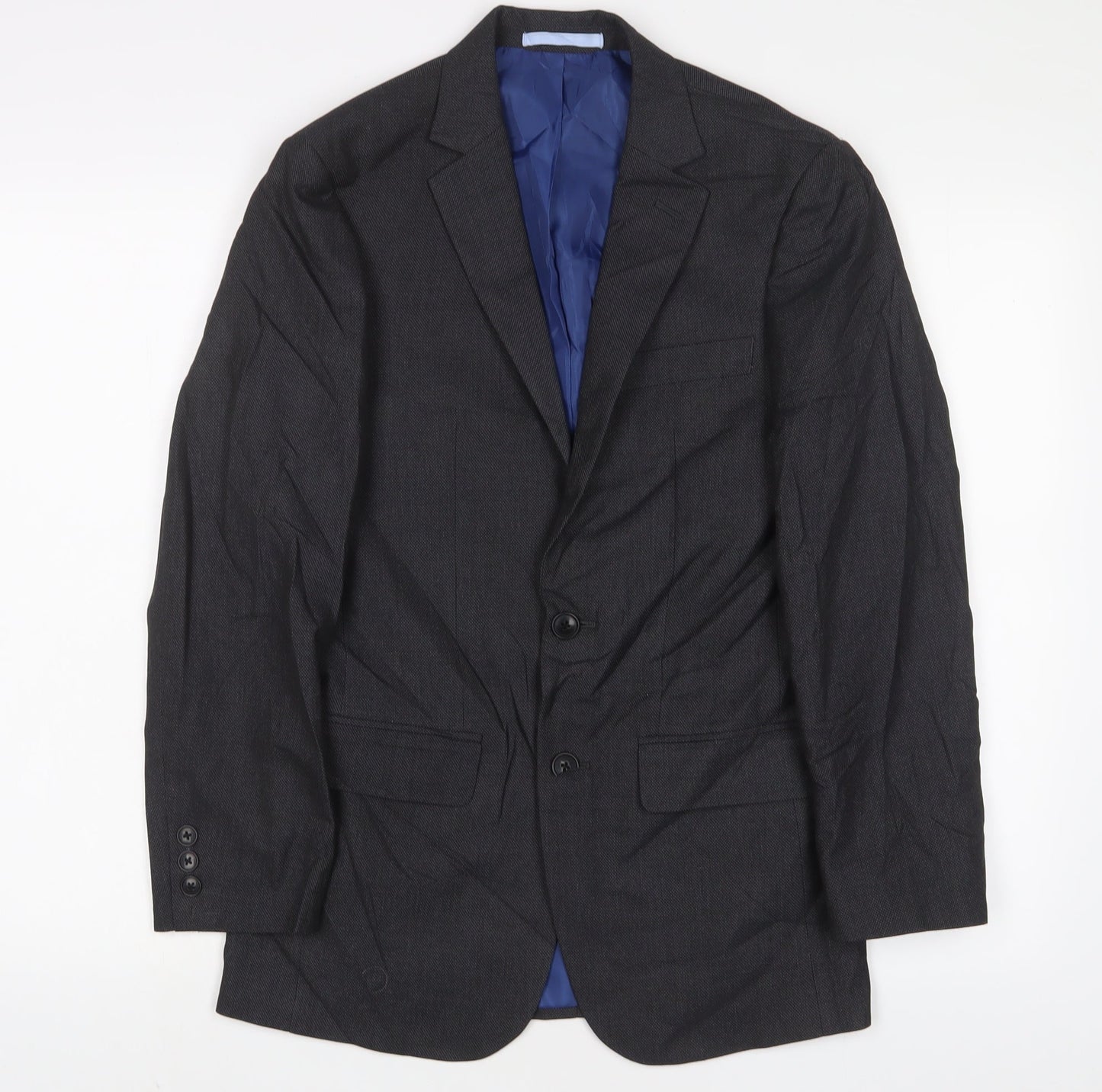 Mens UK Size 34 Marks and Spencer Regular Grey Suit Jacket