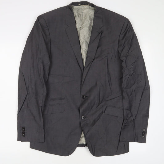 Mens UK Size 40 NEXT Regular Grey Suit Jacket