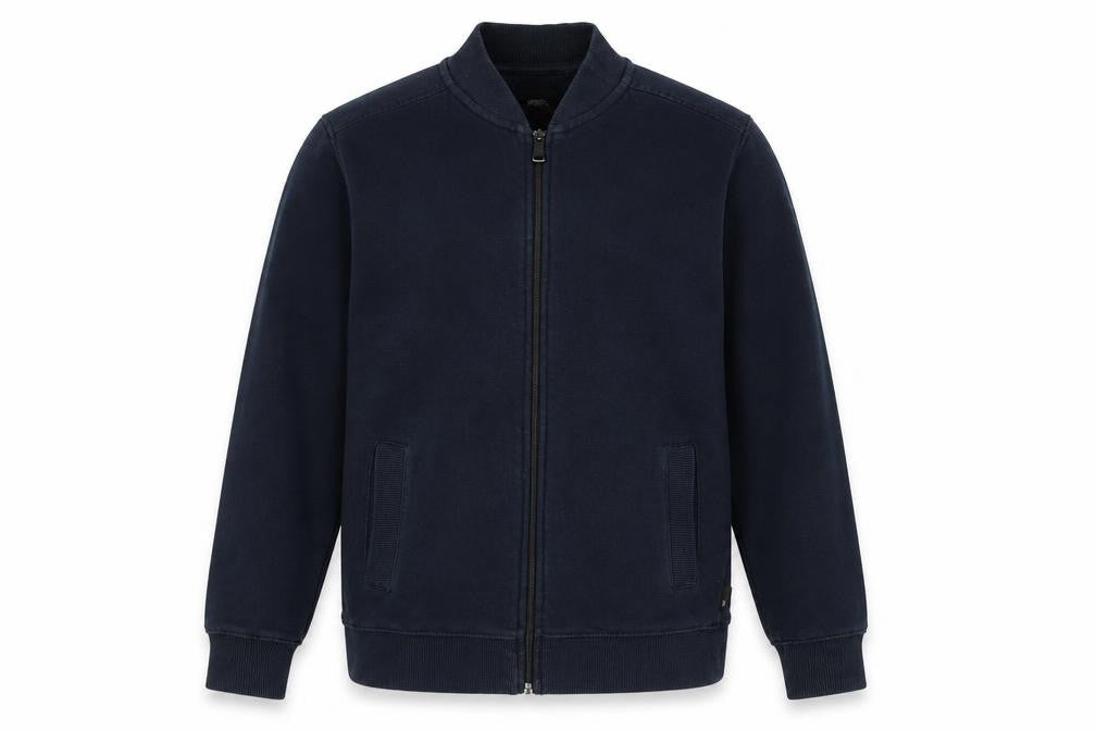Mens UK Size S Burton Blue Full Zip Sweatshirt