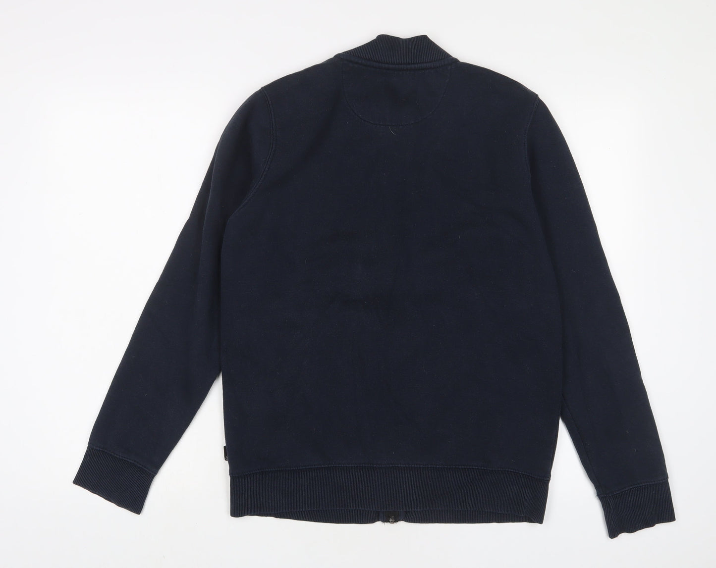 Mens UK Size S Burton Blue Full Zip Sweatshirt