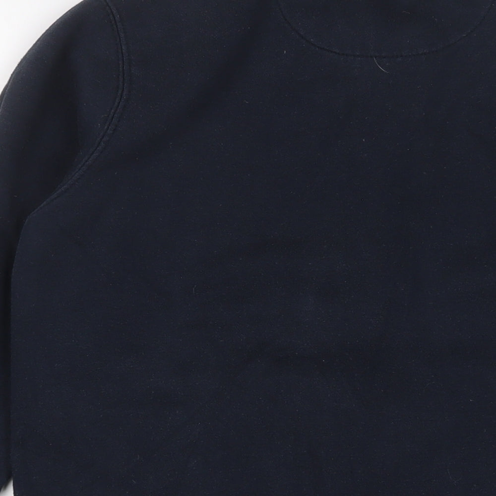 Mens UK Size S Burton Blue Full Zip Sweatshirt