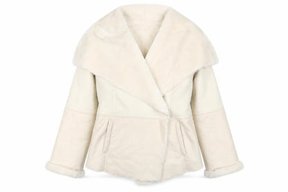 Womens UK Size 10 Warehouse Ivory Jacket