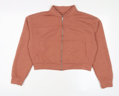 Womens UK Size S Gilly Hicks Orange Pullover Sweatshirt